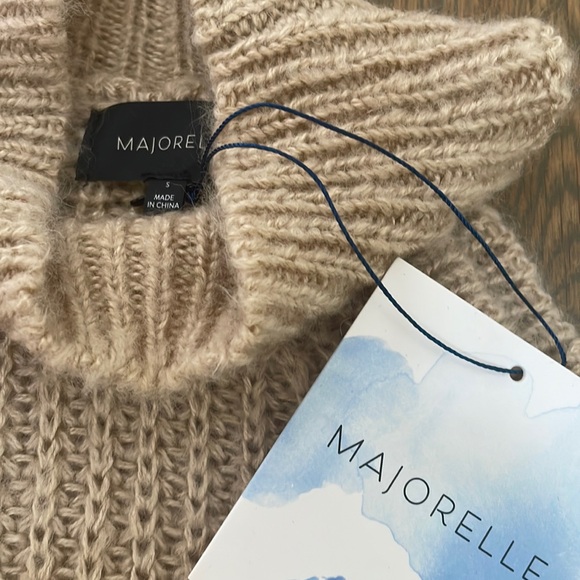 Majorelle Cold Shoulder Sweater Size Small - Picture 4 of 5